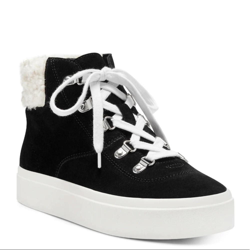 NEW Sole Society Talan Suede High Top Sneaker Boot